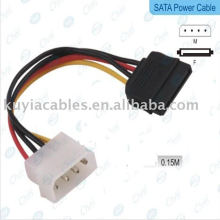 NOUVEAU IDE à Serial ATA SATA HDD Câble adaptateur secteur (Sata Power Cable)